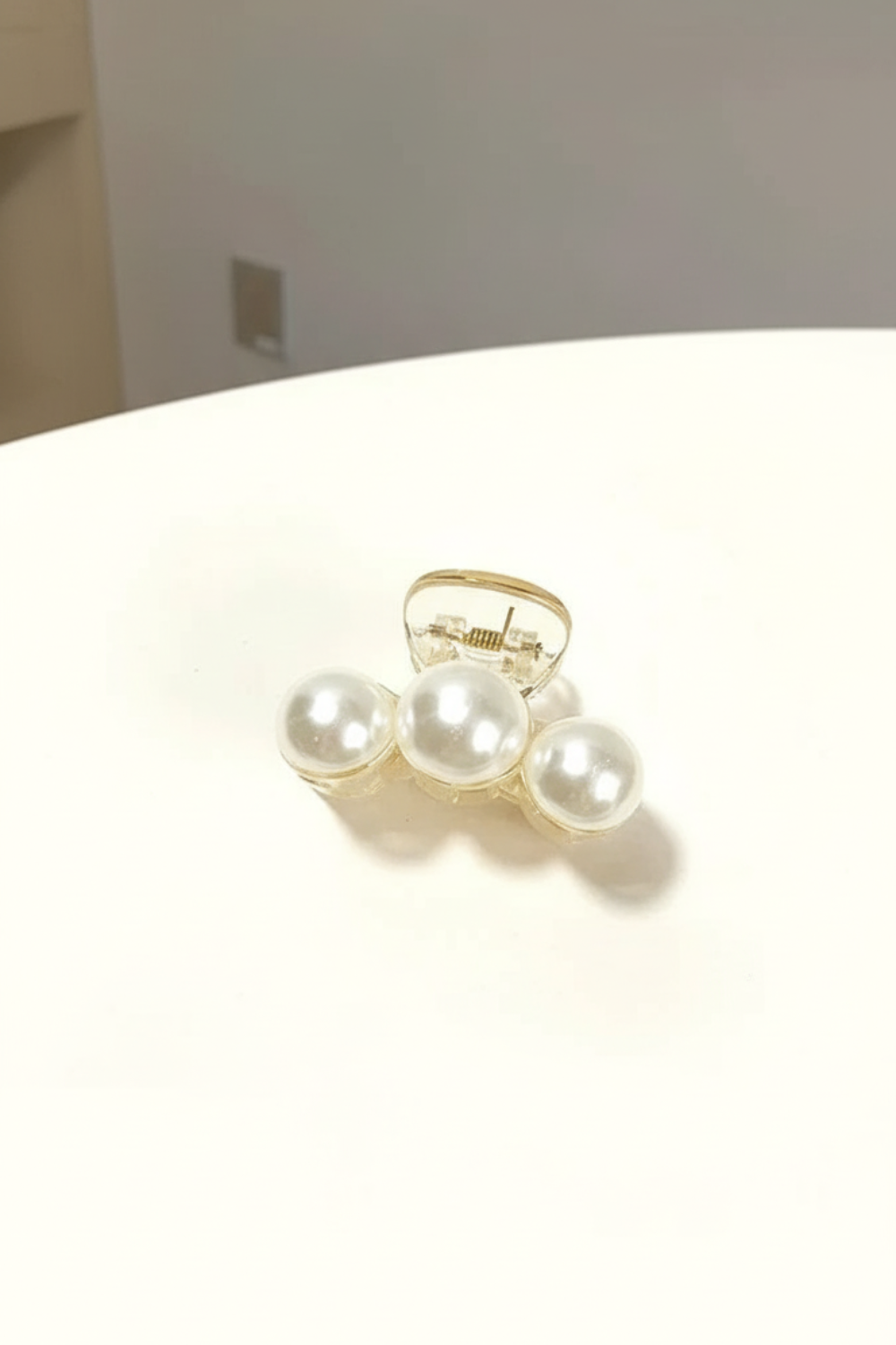Acrylic Hair Pearl Claw Clips (5,8,10 cm)