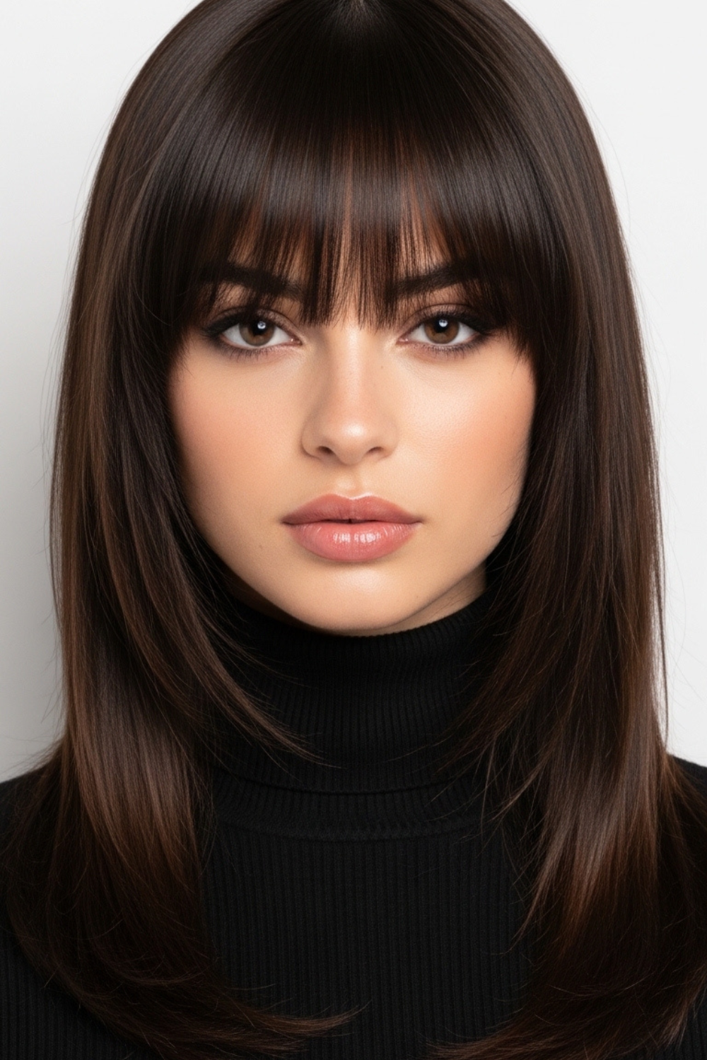 100% Human Hair Bangs